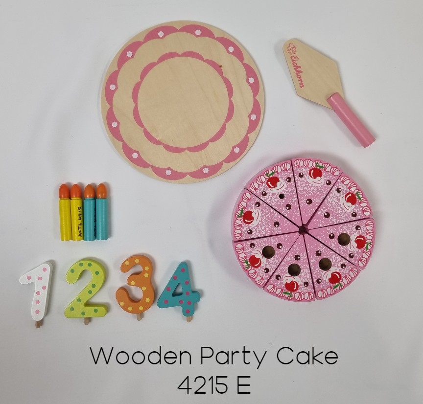 Wooden Party Cake