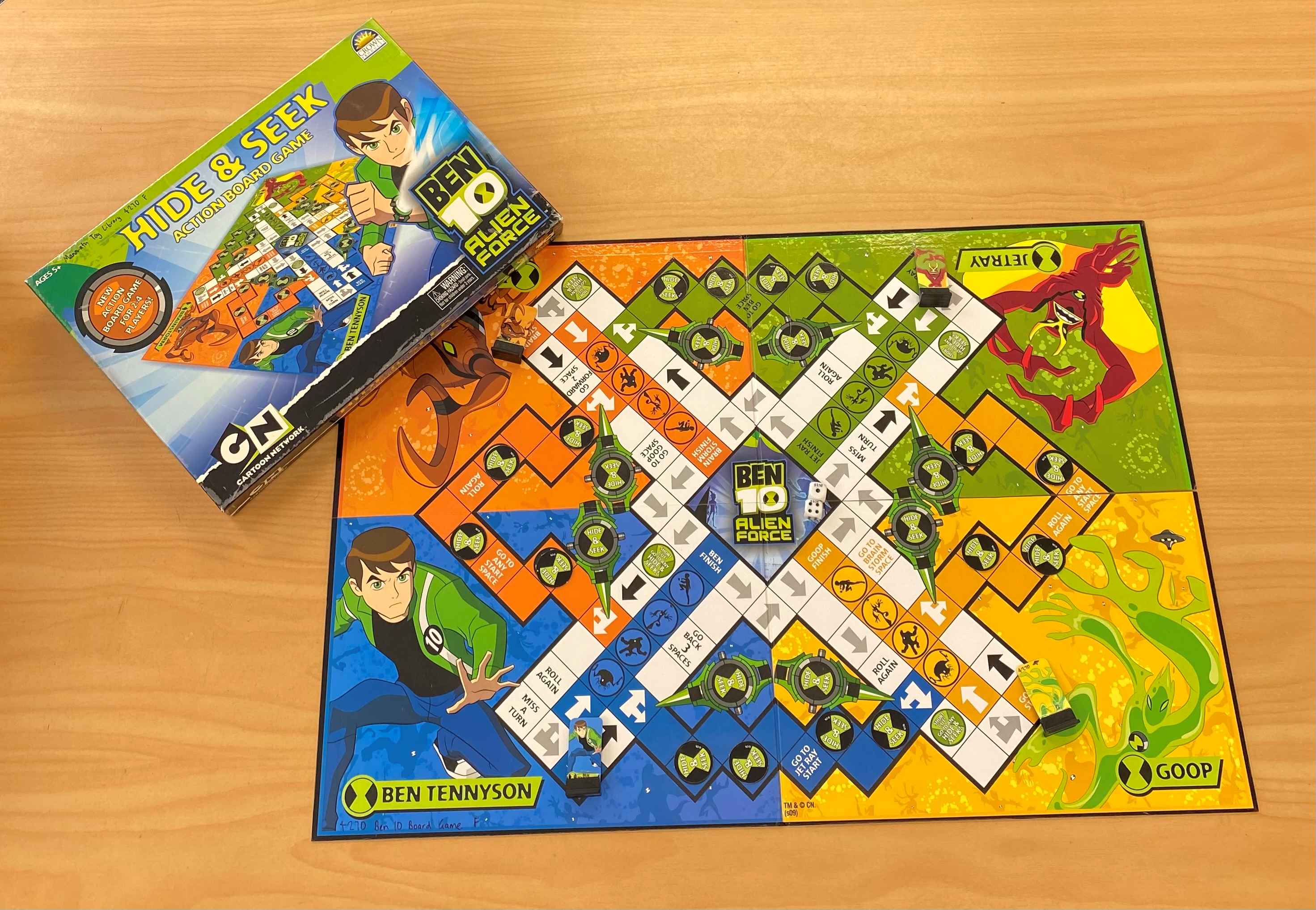 Ben 10 Hide and Seek Board Game 