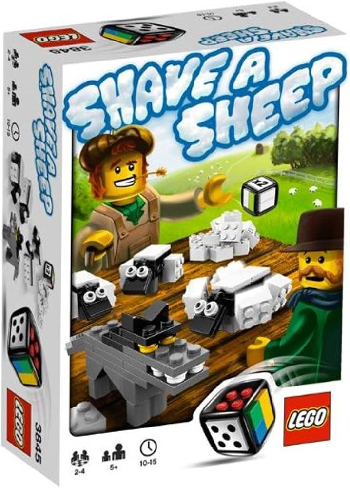 Lego Shave a Sheep 