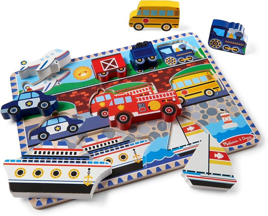 Chunky Vehicles Puzzle